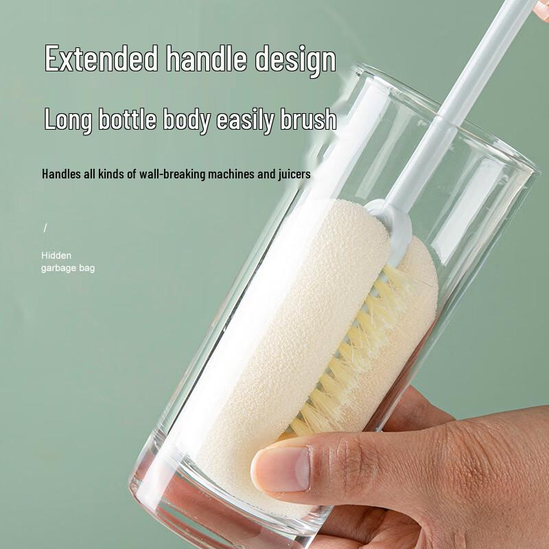Long Handle High-Density Cup Cleaning Brush