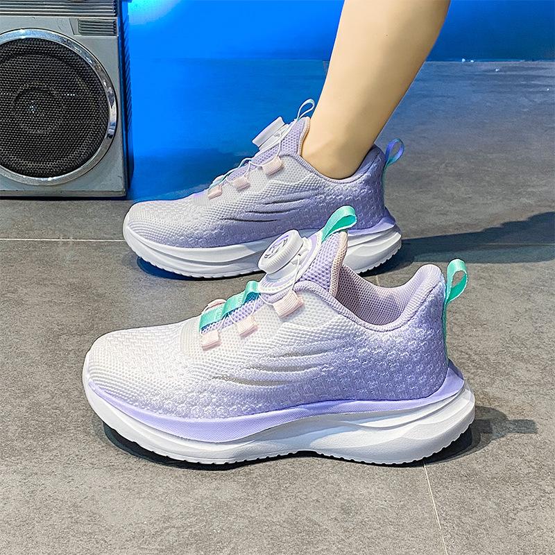 Girls' shoes Children's sports shoes Spring and summer 2025 New girls' shoes Lightweight mesh breathable casual running shoes