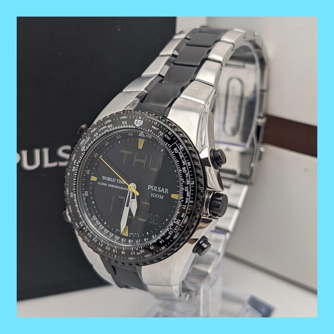 

[USED] SEIKO PULSAR Seiko Pulsar overseas model digital-analog