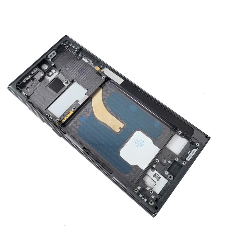 Housing Middle Frame LCD Bezel Plate Panel Chassis For Samsung Galaxy S22 Ultra SM-S908B S908U S908W S908N S9080 Middle Frame