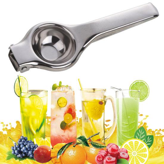 Food Processor Reusable Convenient Hand Press Stainless Steel Citrus Lemon Squeezer Manual Fruit Juicer