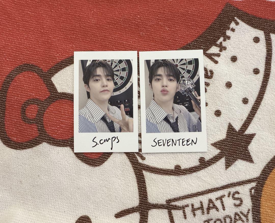 

[USED] SEVENTEEN HOLIDAY S.Coups Instant Photo Comp