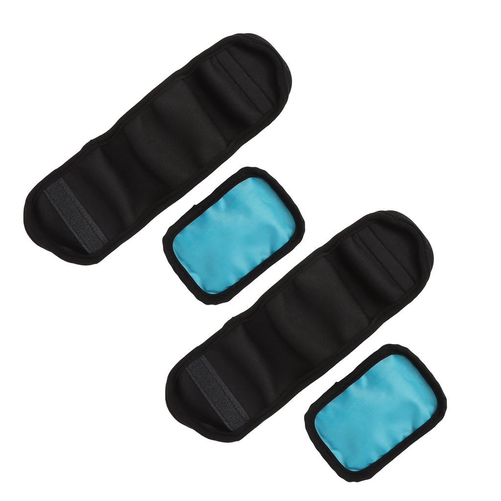 2pcs Reusable Gel Ice Wrap Stress Relief Reduce Swelling Flexible Ice Pack for Men Women