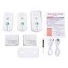 Wireless Doorbell Intercom Rechargeable Long Distance Smart Intercom Doorbells for Home Office Real Time Two Way