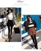 Women's High-Waist Wide-Leg Woolen Shorts - Versatile Winter Layering Pants for Plus Size
