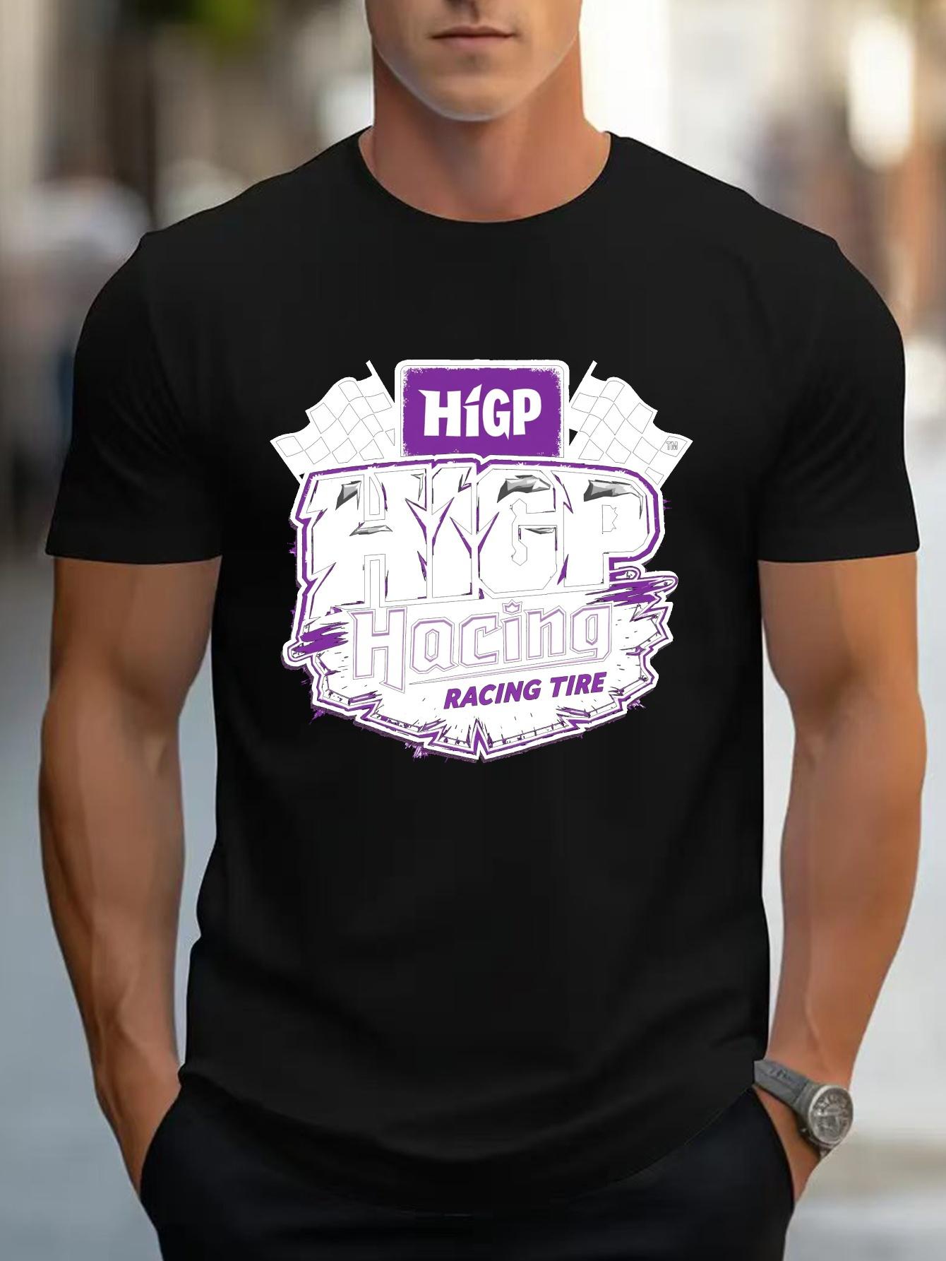 6301 Cotton Blend T-shirt - Summer Racing Graphic Tee M