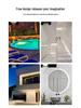 Waterproof 24V LED Strip Light, 3m² Area, Self-Adhesive Silicone, Outdoor Pool Illumination