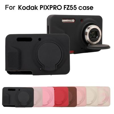 Silicone Camera Case Body Protector With Lens Cover For Kodak FZ55 Digital Camera Anti-Fall Anti-Scratch Protective Case