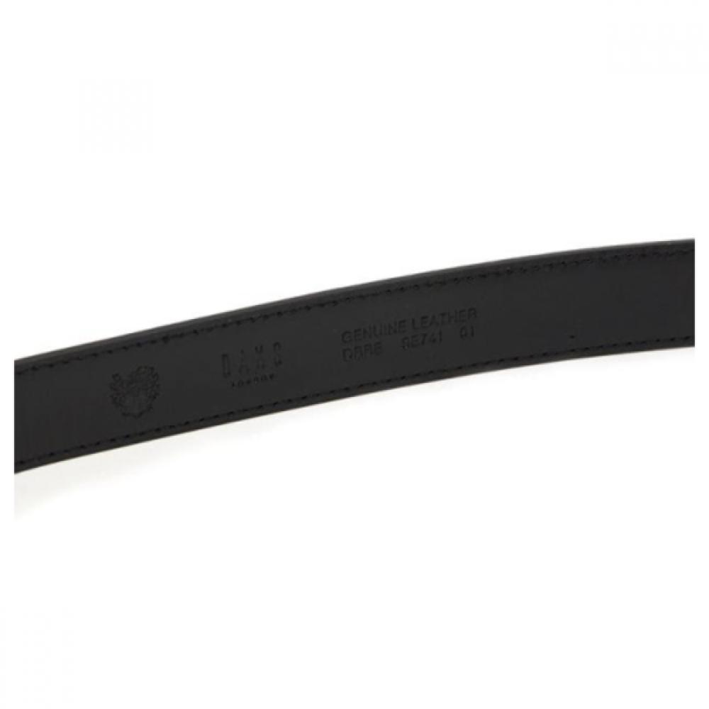 Daks Women Black Leather Slim Buckle Belt Dbbe1f741bk