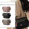 Women's Waterproof Nylon Crossbody Bag Lightweight Multi-pocket Shoulder Casual Messenger Bag for Daily Use And Travel