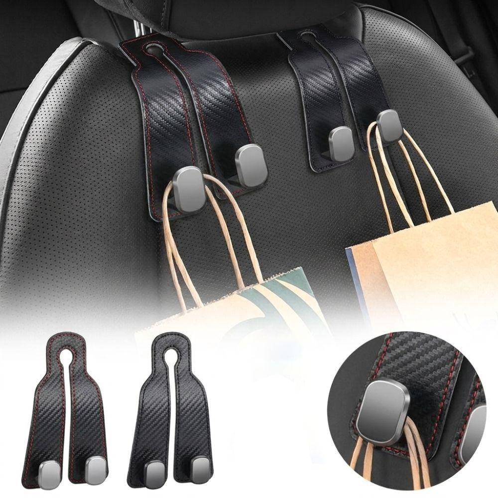 Hidden Car Seat Back Hanger Universal Car Organizer Clips Car Hooks Car Interior Accessories