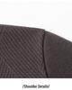 Men's Solid Color Half-High Collar Fleece Knit Sweater - Warm, Casual Base Layer Shirt