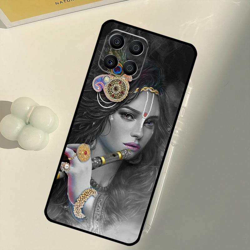 Indian God Lord Krishna For Samsung Galaxy M15 M35 M21 M16 M06 M33 M13 M53 M11 M31 M55 M14 M34 M54 M12 M32 M52 Case