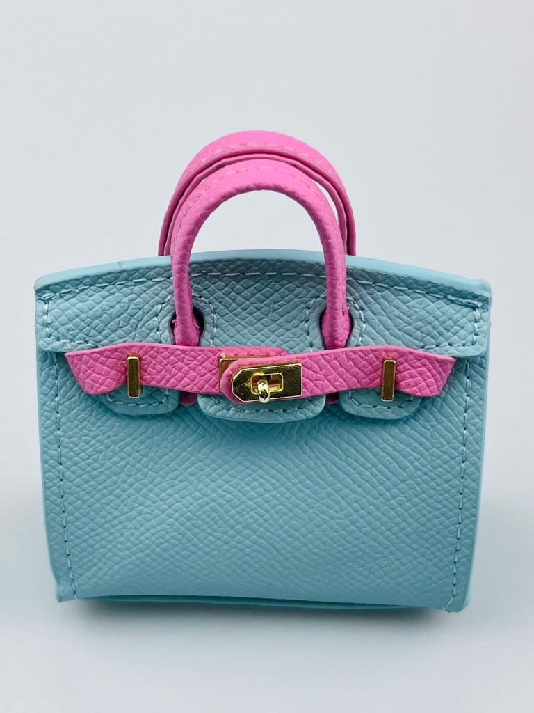 New mini candy color platinum bag pair touch blind box same bag earphone bag creative bag pendant key contrast color