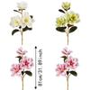 Real Touch Fake Orchid Flowers Artificial Magnolia Faux Flowers  Wedding Decor