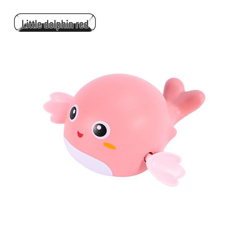 Baby Bath Toy Set: Wind-Up Dolphin & Turtle