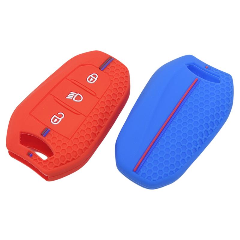 Soft Silicone Protective Cover for Peugeot 4008, Citroen Versailles C5X, Fiat, Opel Key
