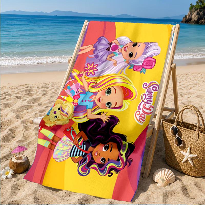 Hair Princess Sunny Beach Towel, Microfiber Beach Towel, Perfect For Pool, Beach, Travel, Home Decor Beach Party Fan gifts