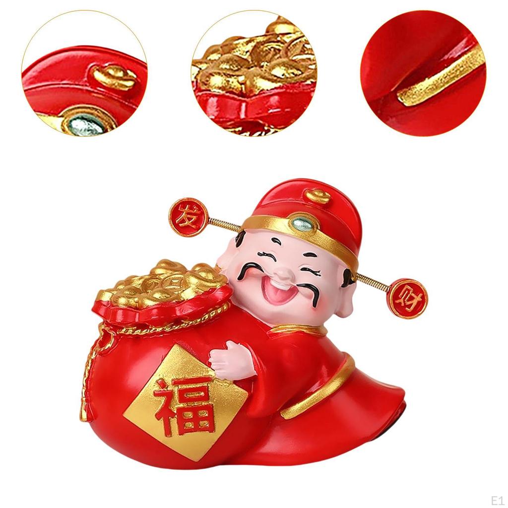 God Statue, , Collector's Item, Ideal Gift, Feng Shui Figurine, Desk Decoration for Parties,