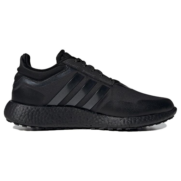 Adidas Sportswear Comfortable Fabric Non-Slip Waterproof Breathable Lightweight Warm Low-Top Training Running Shoes Men Sneakers Black IF1519