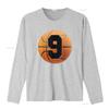 kids 9 year Old Birthday T Shirt Boys basketball 9th vintage Washed Unisex Slightly designer clothes Stylish