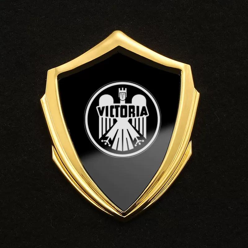 Victoria All-metal Sun-resistant and Non-fading Motorcycle 3D Three-dimensional Car Sticker Modified Decorative Sticker Body Side Logo Badge