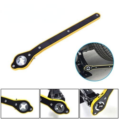 Auto Labor Saving Jack Ratchet Wrench Tire Jack Removal Wrench Cross car Labor Saving Wrench Rocker Arm