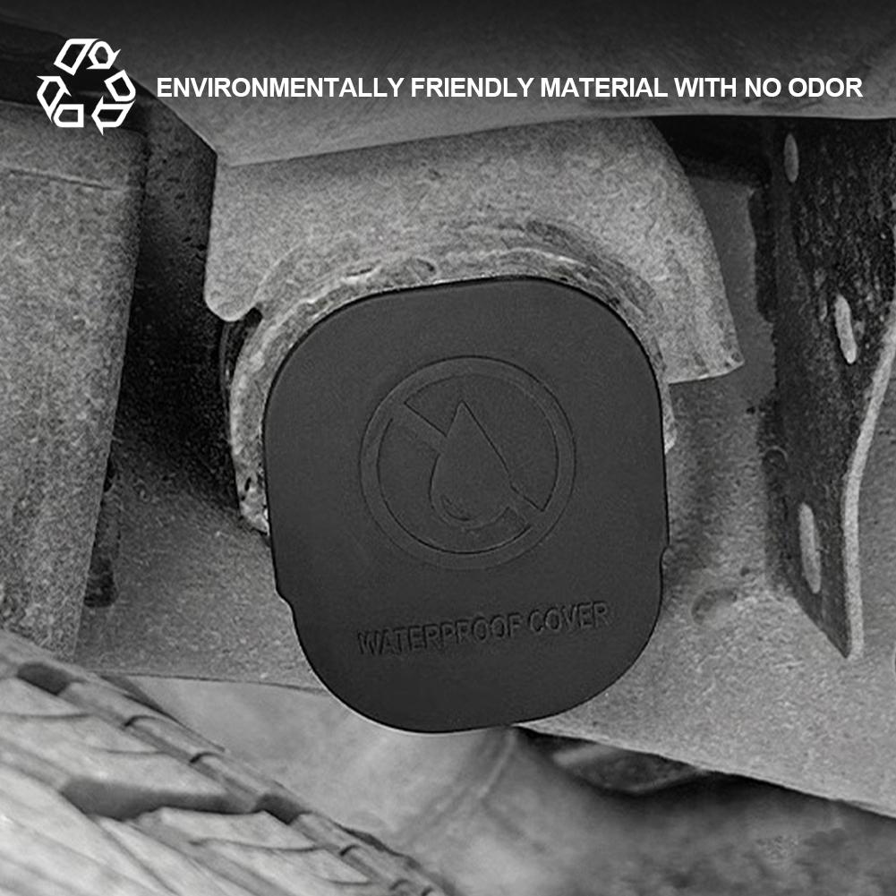 2Pcs Car Rear Axle Protective Cover Back Frame Beam Sealing Sandproof Mat For T9 2022 -2024