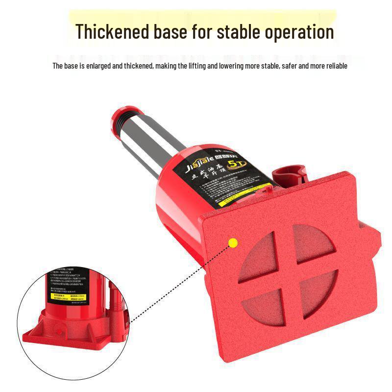 Hand-Operated Hydraulic Jack for Car Tire Changes, 2-3 Ton Capacity, Portable, Labor-Saving Tool