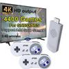 SF900 Retro-Spielekonsole HD-Videospiel-Stick mit 4400 Spielen für Wireless-Controller 16 Bit