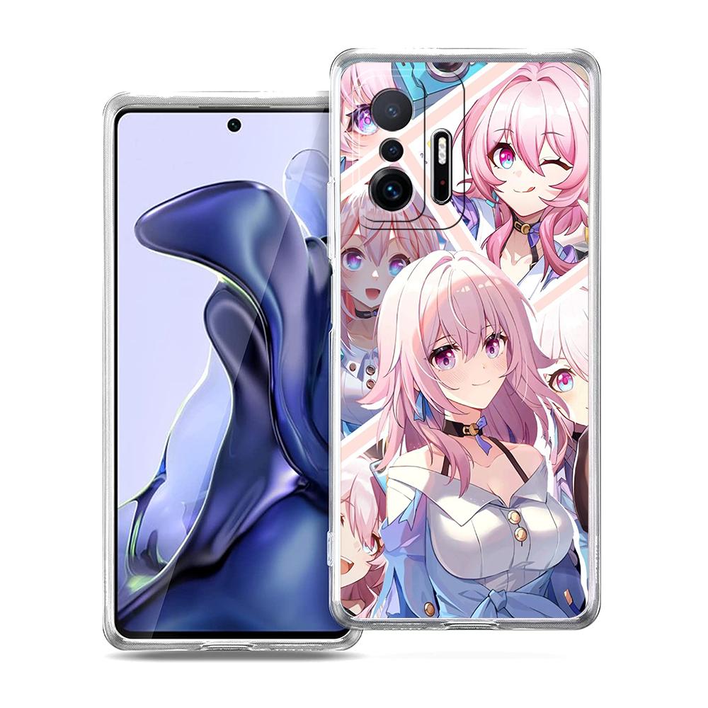 Honkai Star Rail Phone Case For Xiaomi 14 13 12 Lite Mi 11 Ultra 11X 13T 12T 11T For Poco X5 X4 X3 NFC F5 F4 M4 Pro 5G Cover