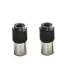 Thread 46.5*20.5mm Ratchet Wrench 2pcs Set 3 8 Inch Drive Adjustable Jaws Efficient Operation Heat-treated Steel