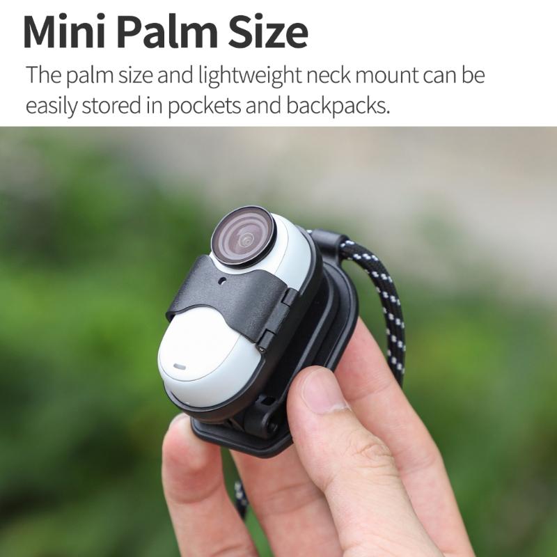 Magnetische Nackenhalterung für GO 3 Kamera Praktische und Flexible Magnetische Brusthalterung mit Lanyard 22cm-42cm Einstellbar