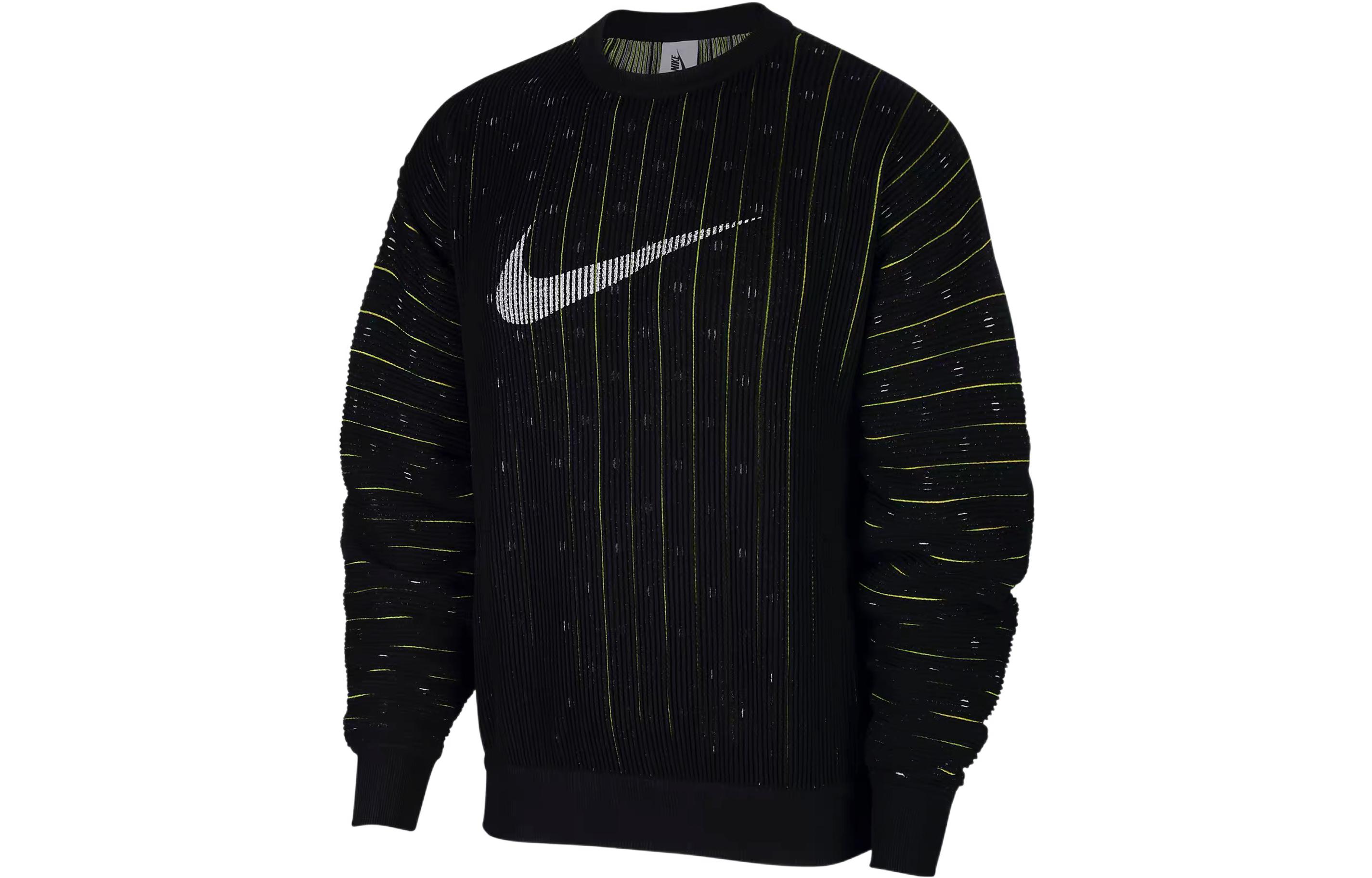 

Nike Sweatshirts Unisex Black Crew Neck Moderate Regular CJ0807-010 M