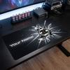 Borussia Mönchengladbach Individuelles Großes Mauspade, Personalisierter Namens-Textdruck, Fußball-Logo Rutschfeste Schreibtischmatte Gaming-Geschenk