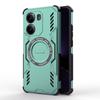 KEYSION Hollow Heat Dissipation Case for Xiaomi POCO X7 Pro Silicone+PC Magnetic Cooling Shockproof Phone Cover for Redmi Turbo4