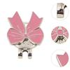 Pink Ribbon Golf Cap Clip Magnetic Golf Hat Marker Outdoor Sports Golf Ball Mark  Golf Accessories