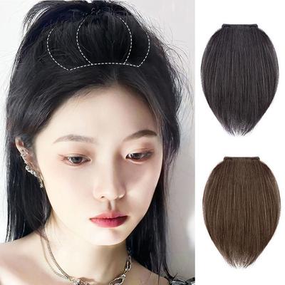 Female Top Side Cover Hair Piece Invisible Seamless Hair Pads Synthetic Pads Heat Resistant Fiber
