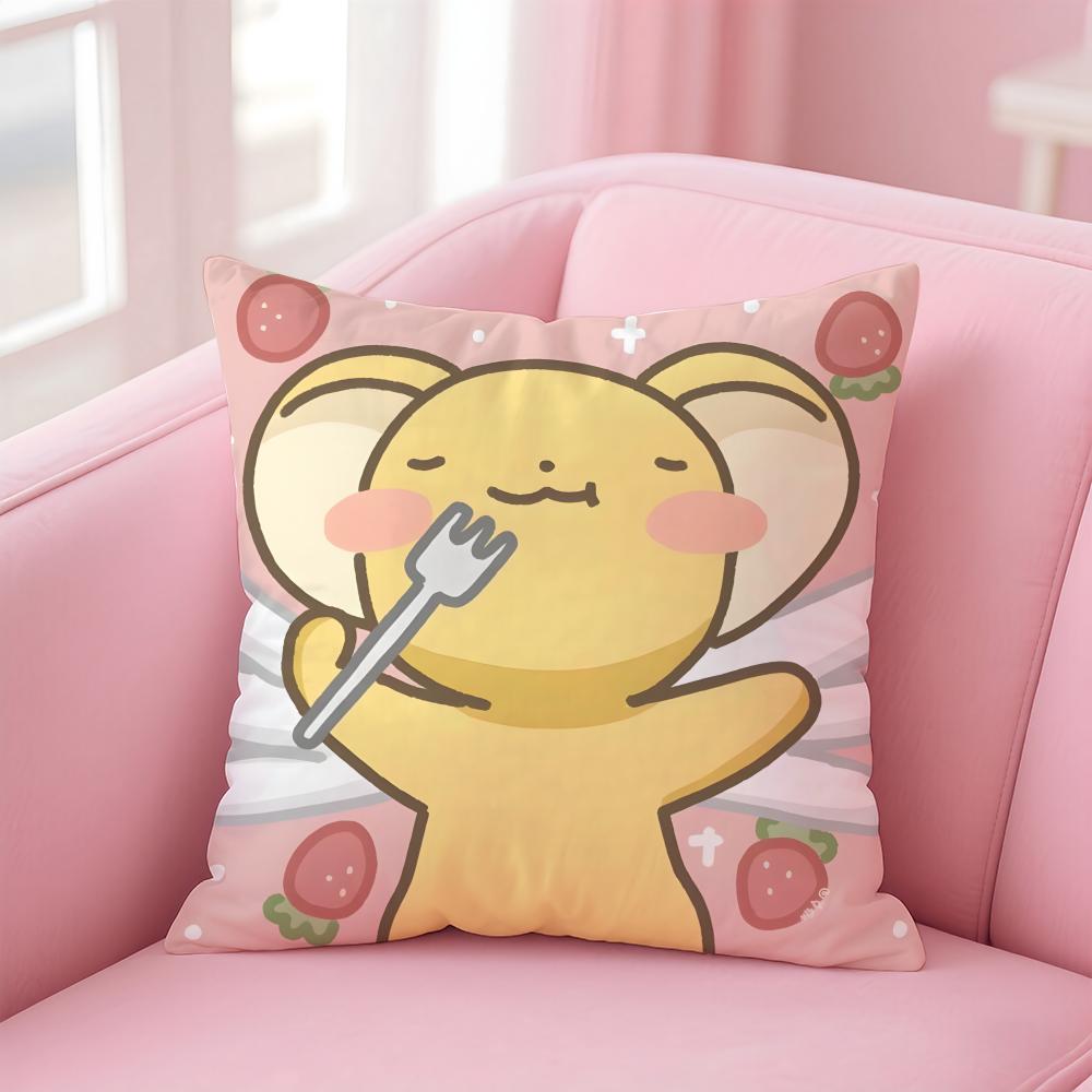 

Cardcaptor Sakura Anime Cushion Cover Comfortable Reversible Pillow Cover Ideal for Car Sofa Bedroom & Beyond 30cmx30cm