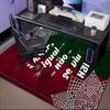 Custom Name Love Equality Fluminense Rug Game Carpet, Floor Mat for Bedroom Living Room Entryway Rug, Home Decor Idea Gift for Christmas birthday