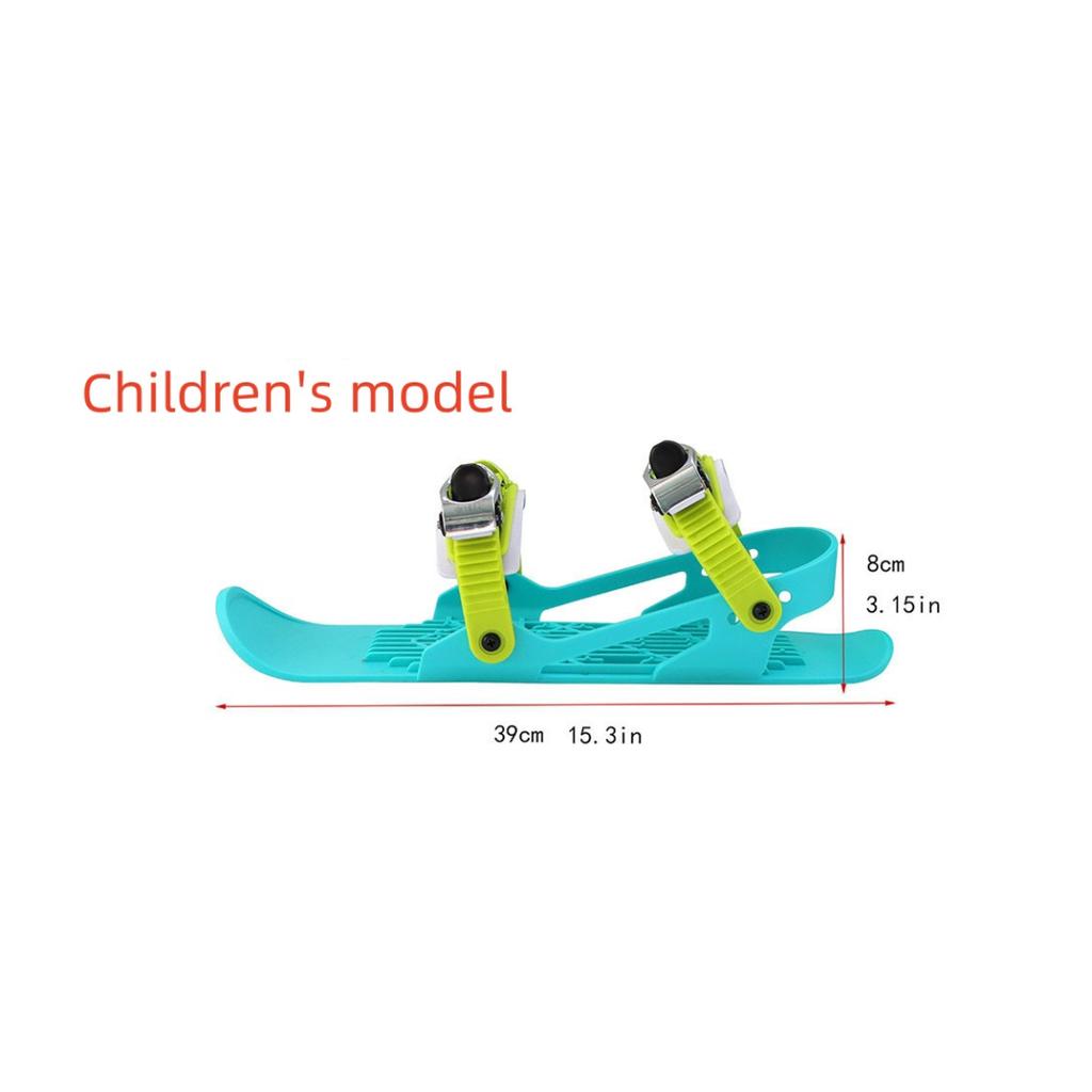 Mini Ski Shoes Winter Outdoor Sports Snowboard Sledding Equipment New Snow Ski Supplies for Kids