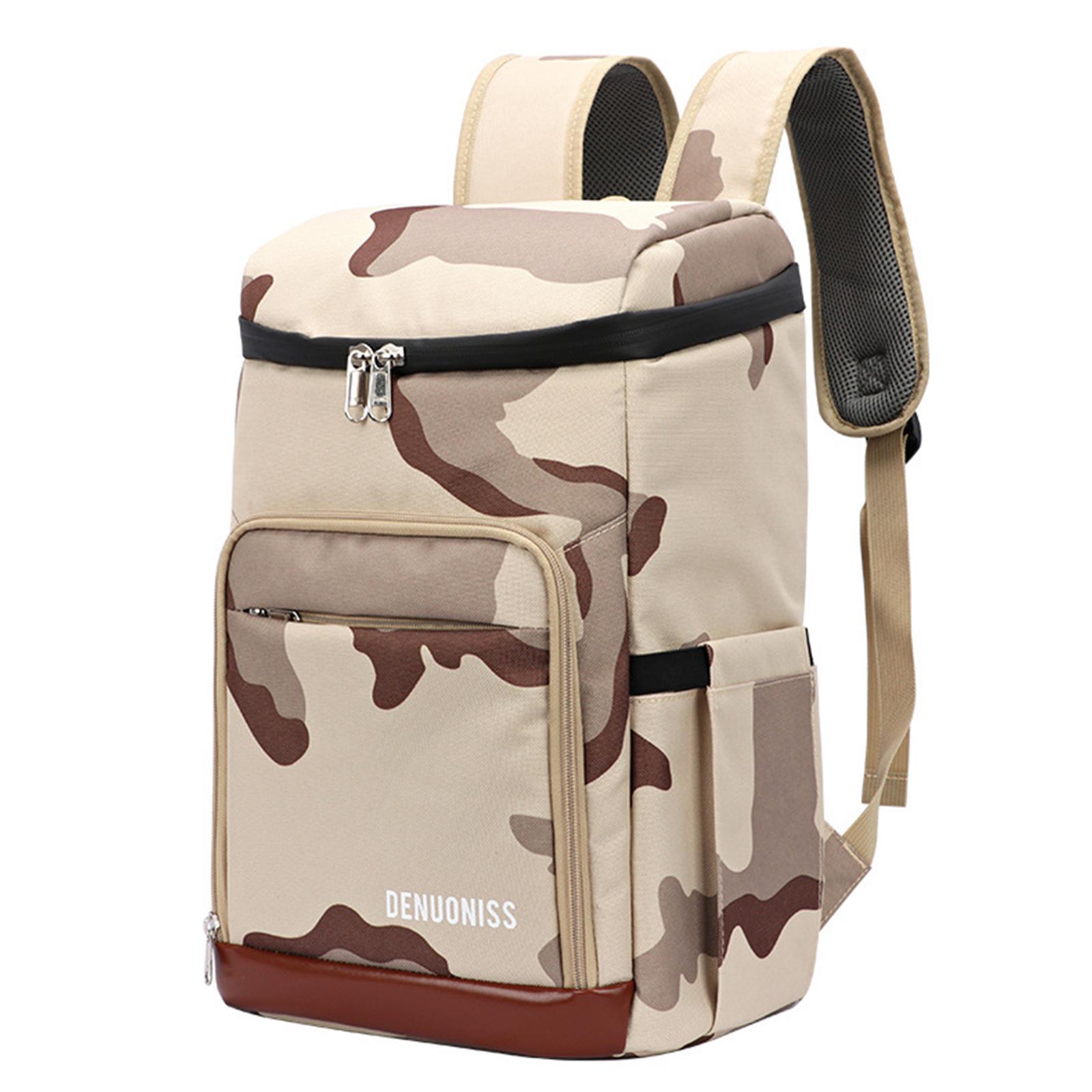 Cooler Backpack Thermal Lunch Backpack 12 Cans Insulated Cooler Backpack Beach Cooler Pack Cooler Bag for Travel Picnics