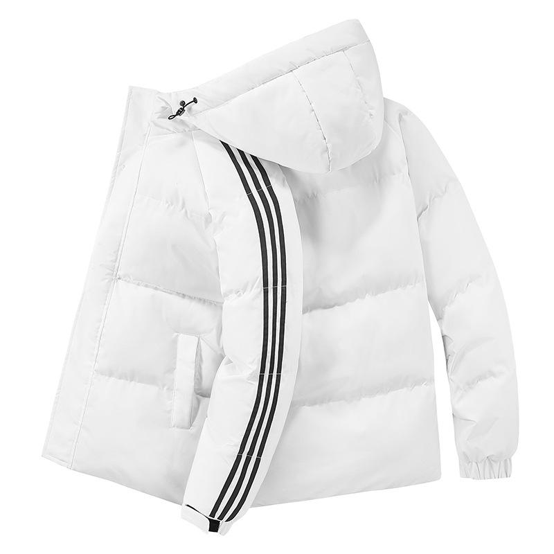 

Повседневная мужская хлопковая куртка с капюшоном, универсальная, зимняя теплая 4XL