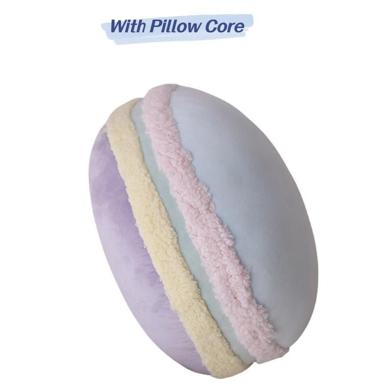 

Plush Throw Macaron Pillow Sofa Soft Cushion Office Nap Toy Home Decoration Gift 32*32cm/12.6*12.6in синий