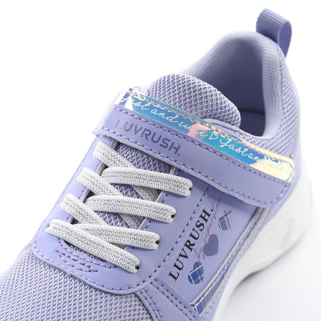 Baskets pour les jours ensoleillés et pluvieux LV1158 Filles Violet cm 2E [Superstar] 23.0