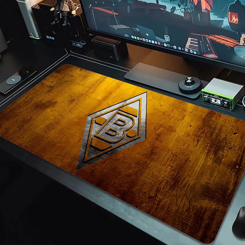 Borussia Mouse Pad Large Gaming Table Cushion Non-slip Laptop Tablet Big Mousepad XXL Mat Mini PC Playmat With Lock edge_XIA