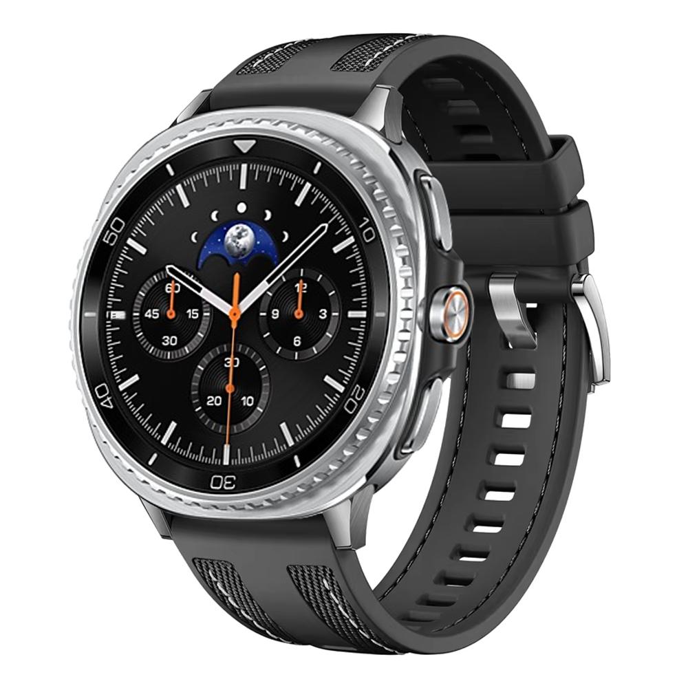 Per Samsung Galaxy watch 8 Classic 46mm 44mm 40mm Cinturino di Ricambio Correa Sportivo Braccialetto in Nylon+Silicone Per Galaxy Watch Ultrta 47mm 2025 Fascia