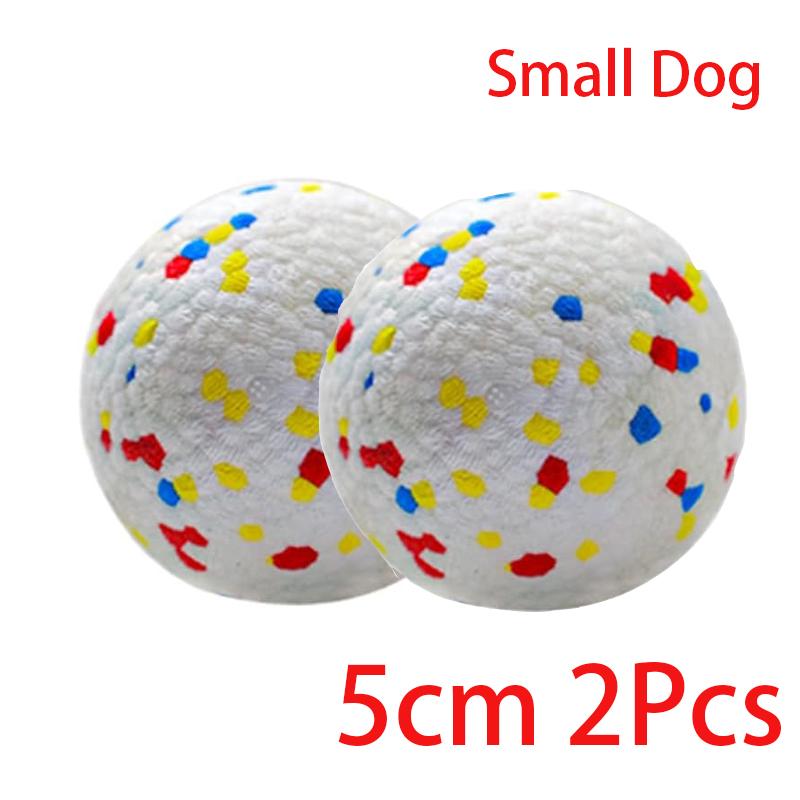 Dog Toy Ball Solid Bite Resistant Small Large Dog Toys High Elasticity E-TPU Pet Chew Solid Ball For Dogs Toys Pet Supplies