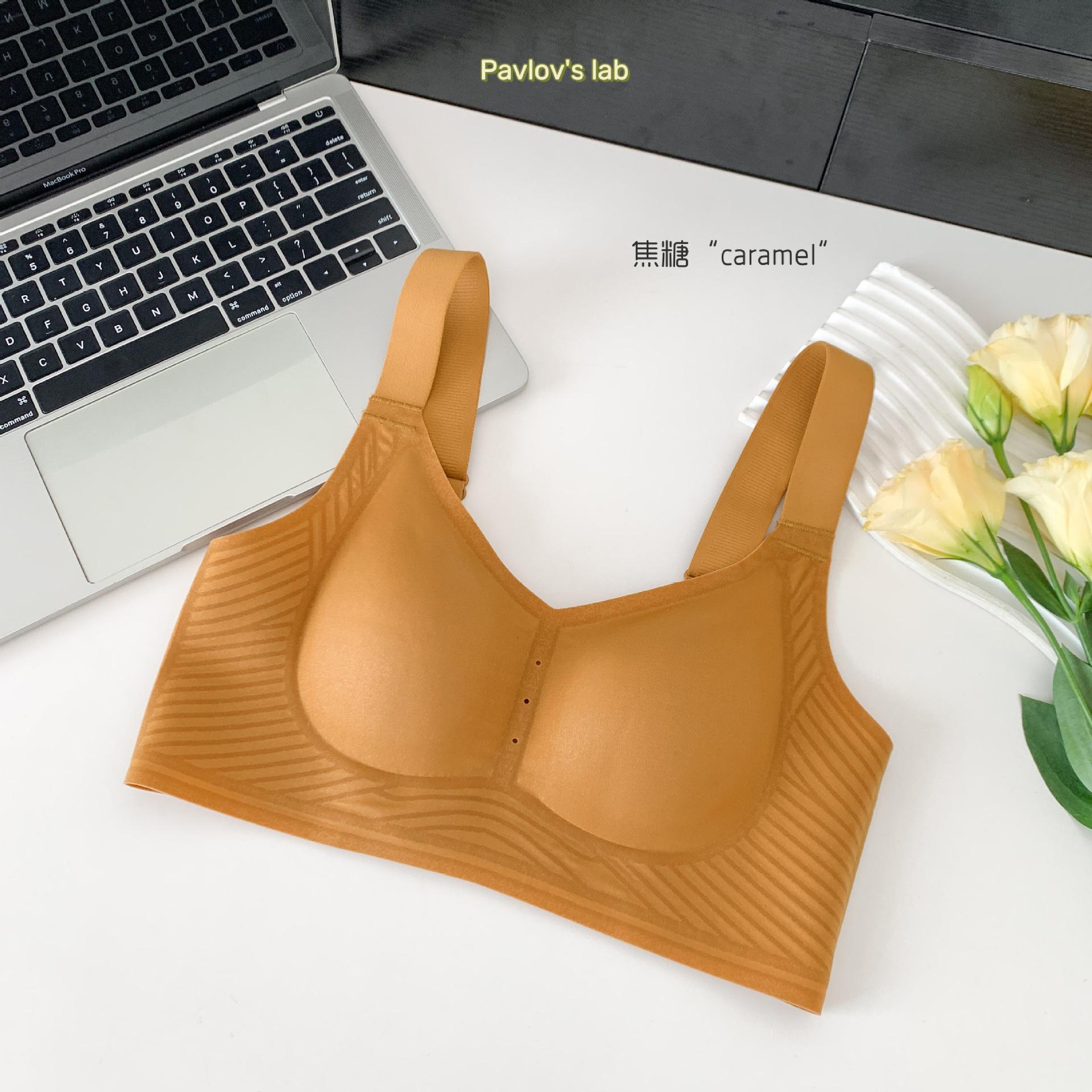 

Новое ультратонкое нижнее белье с полной чашкой для большой груди, собирает и закрывает грудь, натягивает и регулирует бесшовный бюстгальтер без стальной оправы. XXL