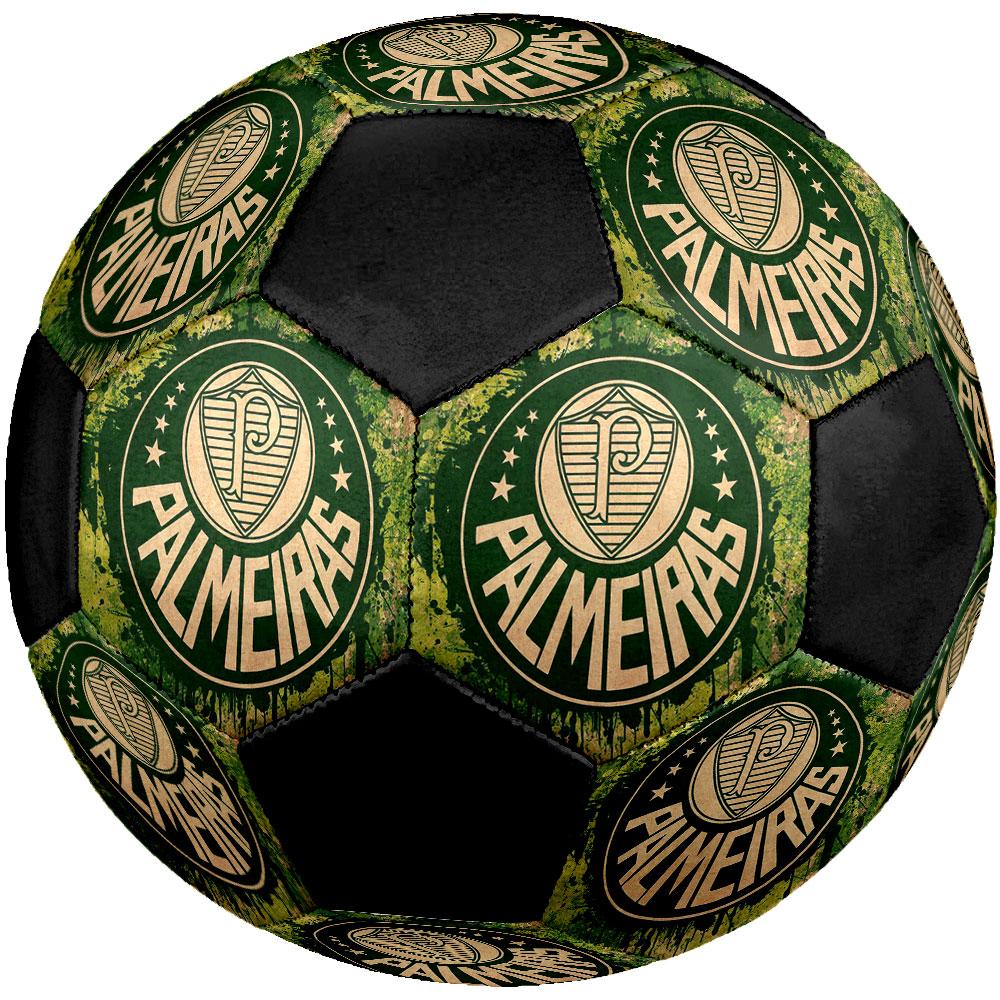 Palmeiras FC Size 5 Soccer Ball, Machine-Stitched PVC, Durable & High Bounce, All Ages Fit, fan merchandise, matches & outdoor use.